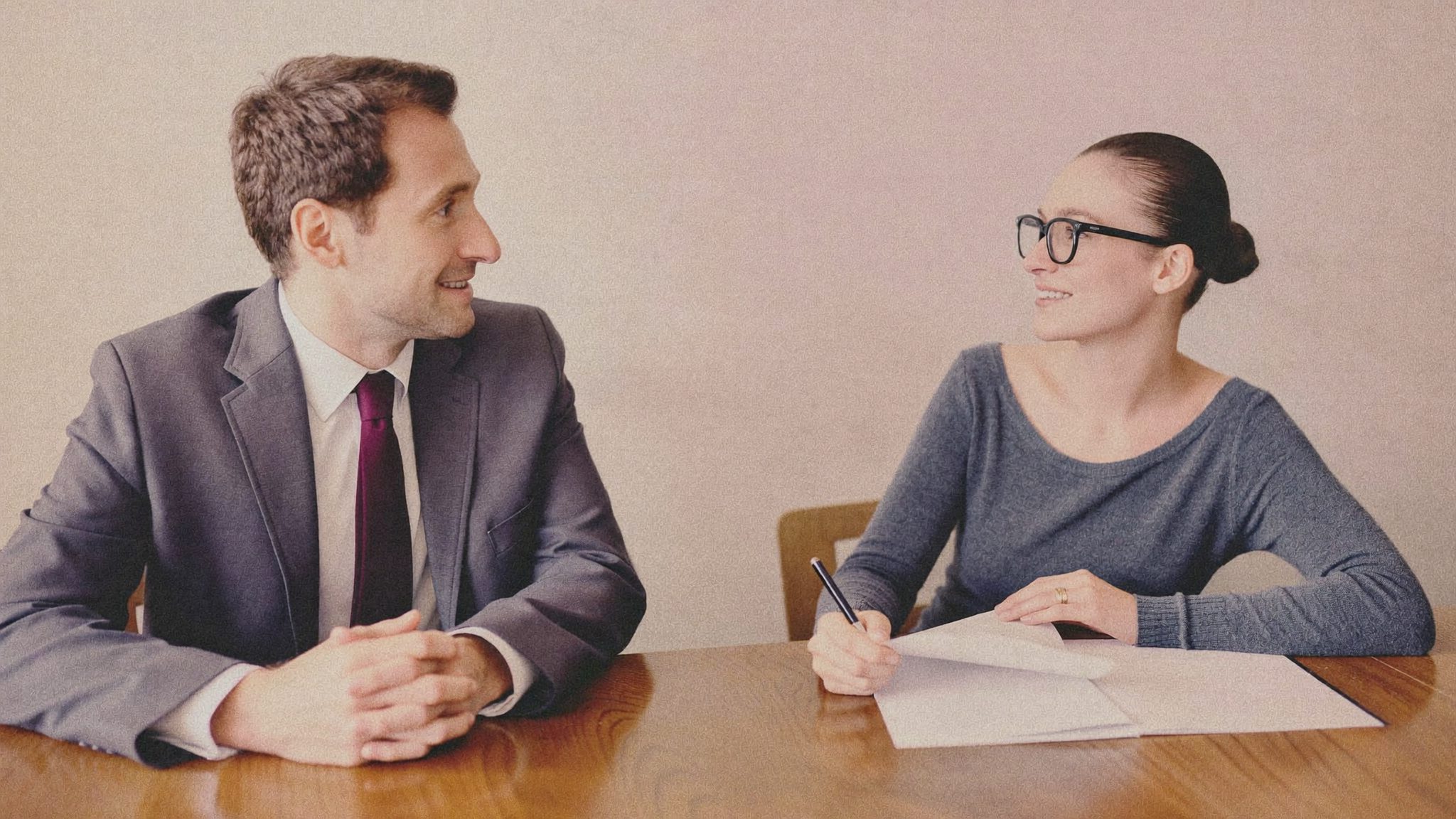 An adviser in conversation with a client about investment planning